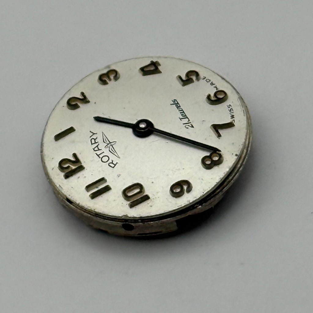 FHF 34-21 Watch Movement Rotary 21 Jewels Swiss Manual Wind Parts Repair 17.5mm