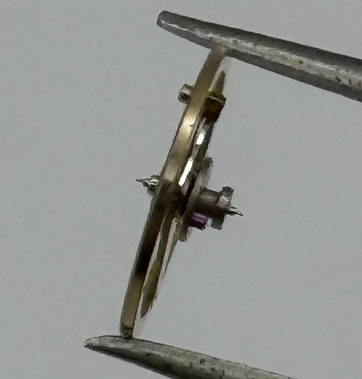 Amida 562 Balance Wheel Complete And Spring 8¾’’’ 874 Watch Movement Parts NOS