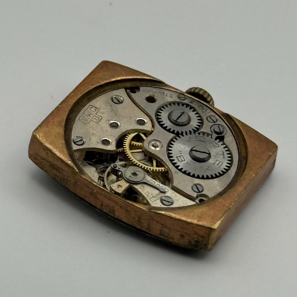 Vertex “B” Watch Movement - VWC B 15 Jewels - For Parts / Repair - 26.1mm