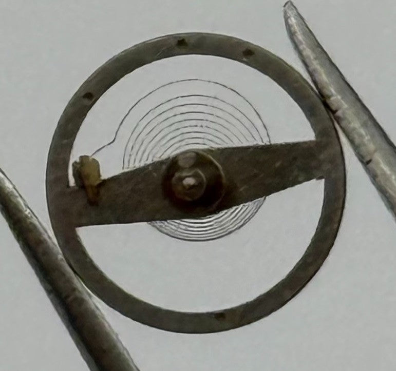 Brac 2021 Balance Wheel Complete And Spring 5¼'' 69 M Watch Movement Parts NOS