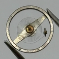 Oris 380 Balance Wheel Complete And Spring 6/8’’’ 398 Watch Movement Parts NOS