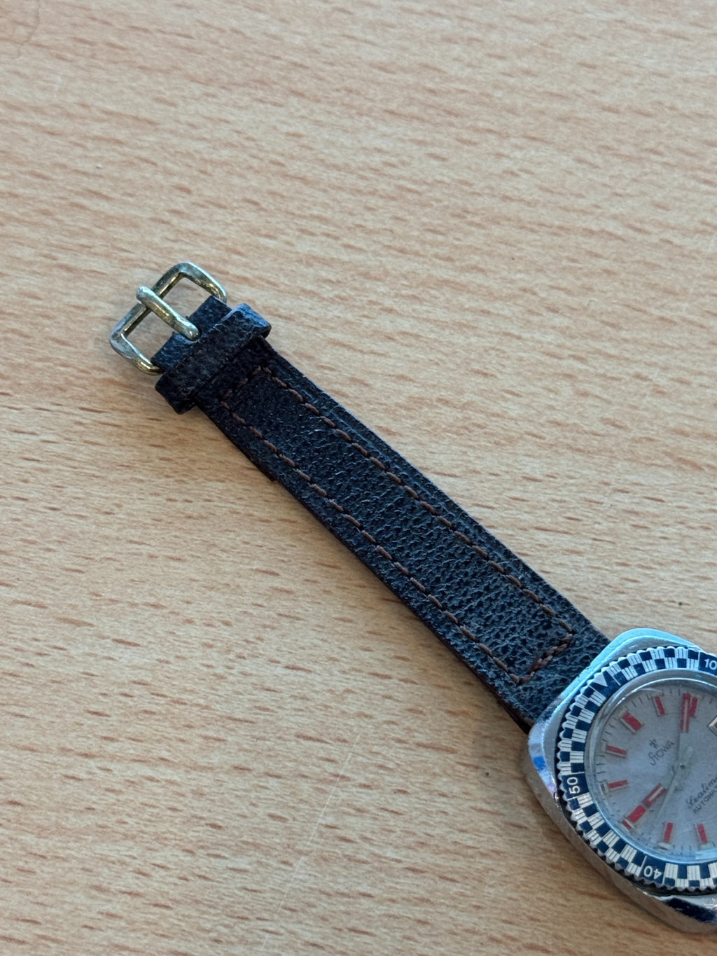Stowa Seatime Automatic Ladies Diver Watch Vintage Rare - Spares/Repairs - 27mm