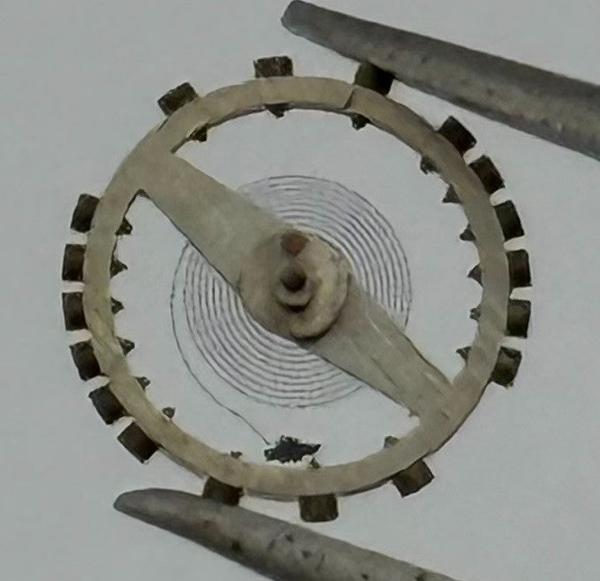 AS 976 1012 Balance Wheel Complete And Spring Renata 29 M Watch Movement Parts