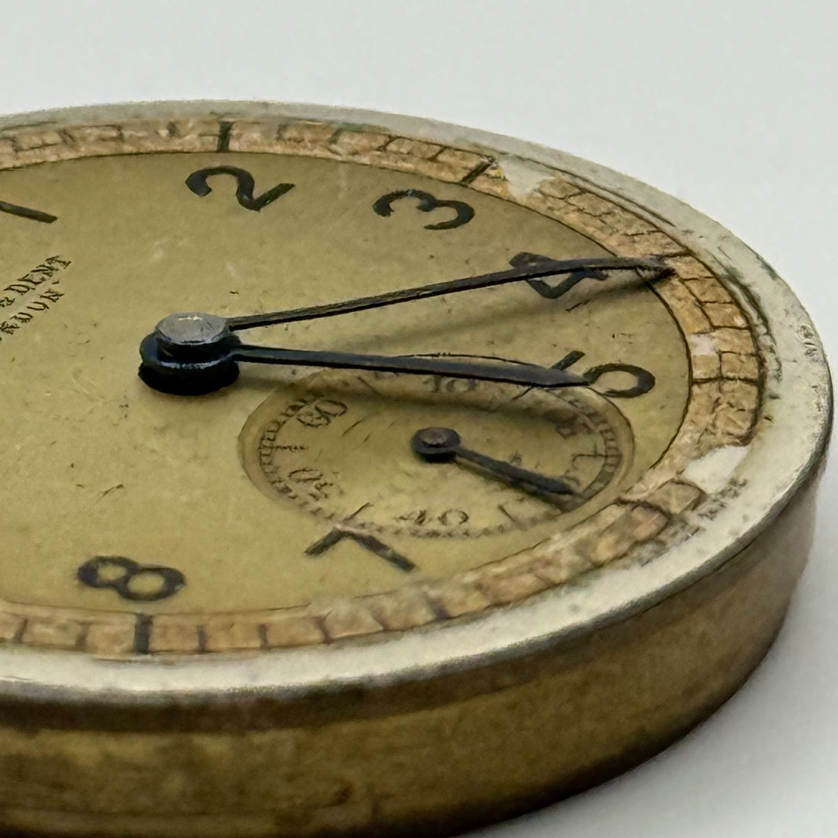 Kendal & Dent London Watch Movement - 17 Jewels - For Parts / Repair - 27mm