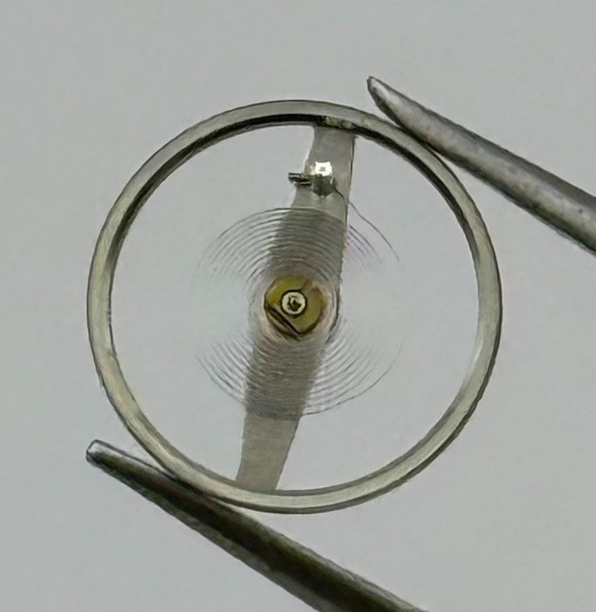 Bifora 91 910 Balance Wheel Complete And Spring 9¾’’’ Watch Movement Parts NOS