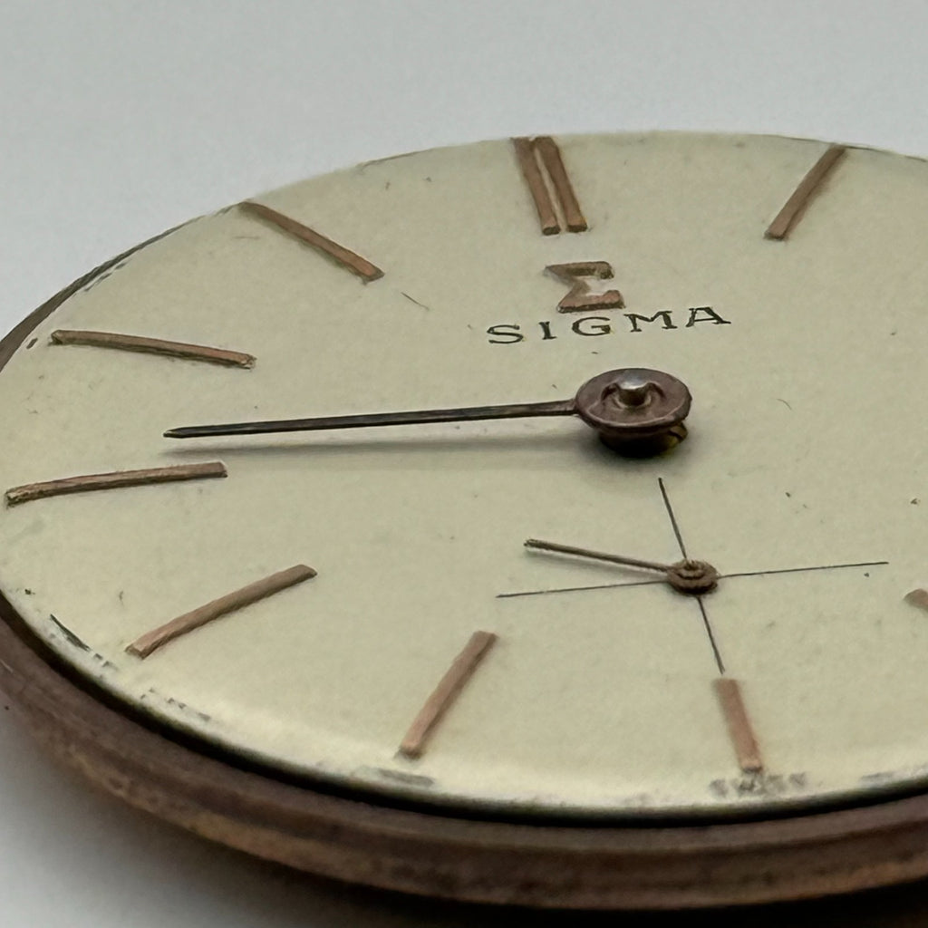 FEF 310 Watch Movement Sigma 17 Rubis Swiss Manual Wind Parts Repair 25.9mm