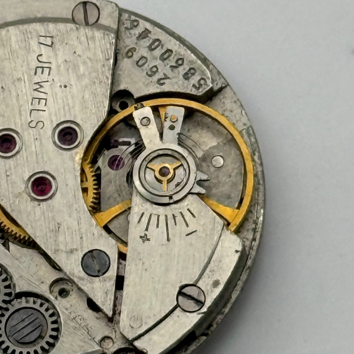Poljot 2609 Watch Movement Soviet 17 Jewels Manual Wind Parts Repair 26.5mm