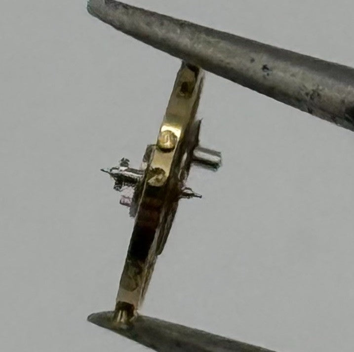 FHF 120 Balance Wheel Complete And Spring 6¾-8’’’ 205 M Watch Movement Parts NOS