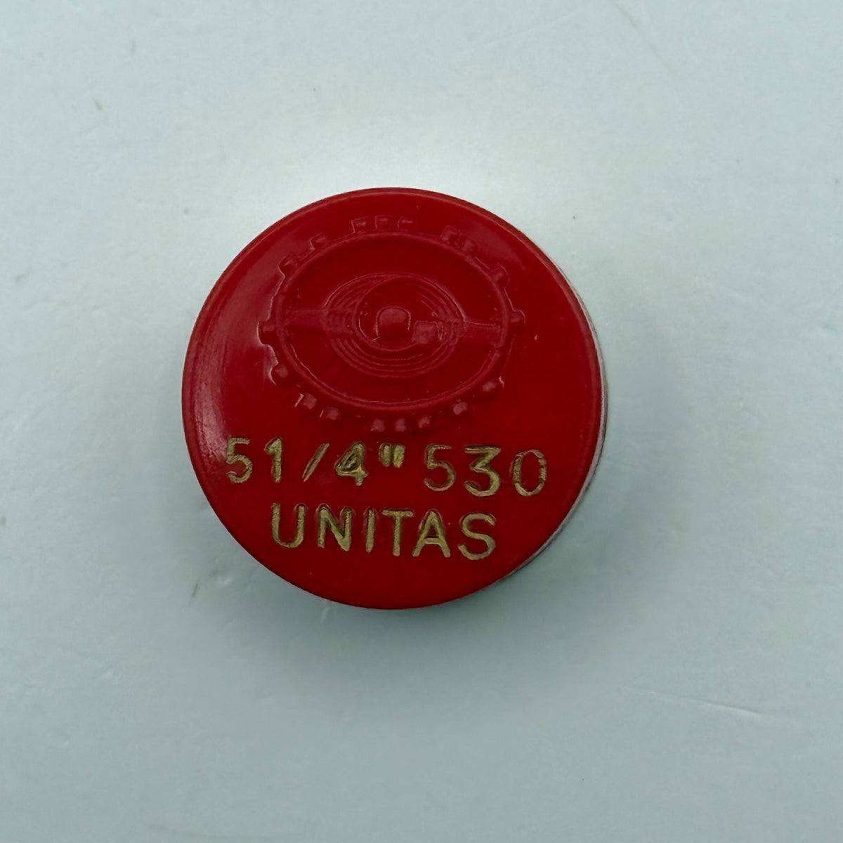 Unitas 530 Balance Wheel Complete And Spring 5¼’’’ Watch Movement Parts NOS