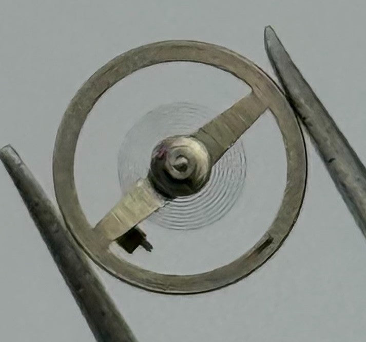 BFG 925 Balance Wheel Complete And Spring 6¾’’’ 4440 Watch Movement Parts NOS