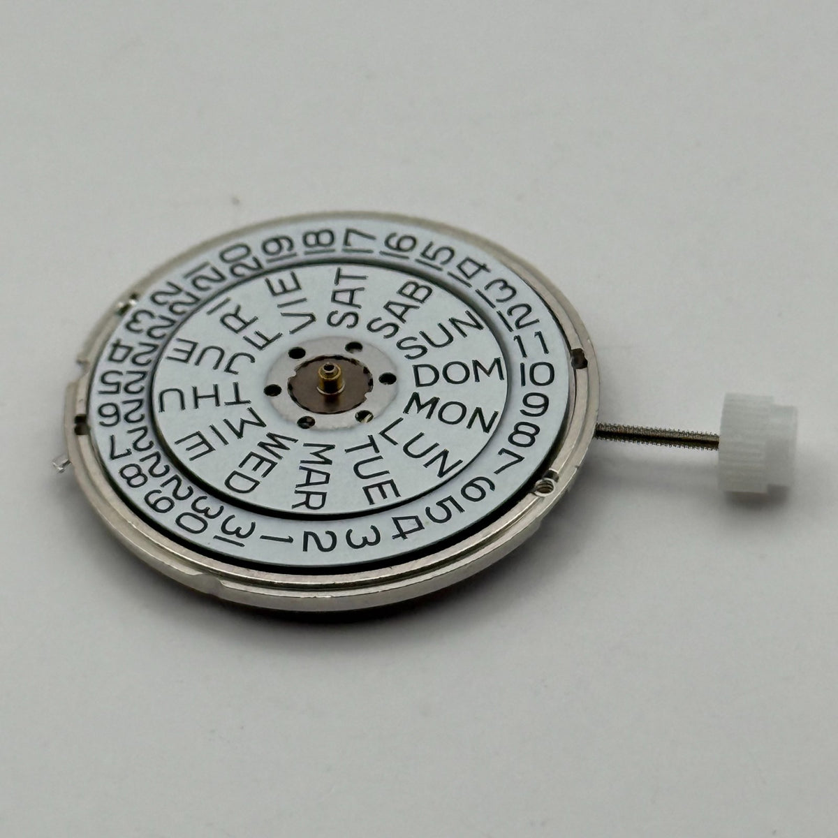 ETA 955.121 Watch Movement - Tissot 3233 Quartz Day Date For Spare Parts 26.2mm