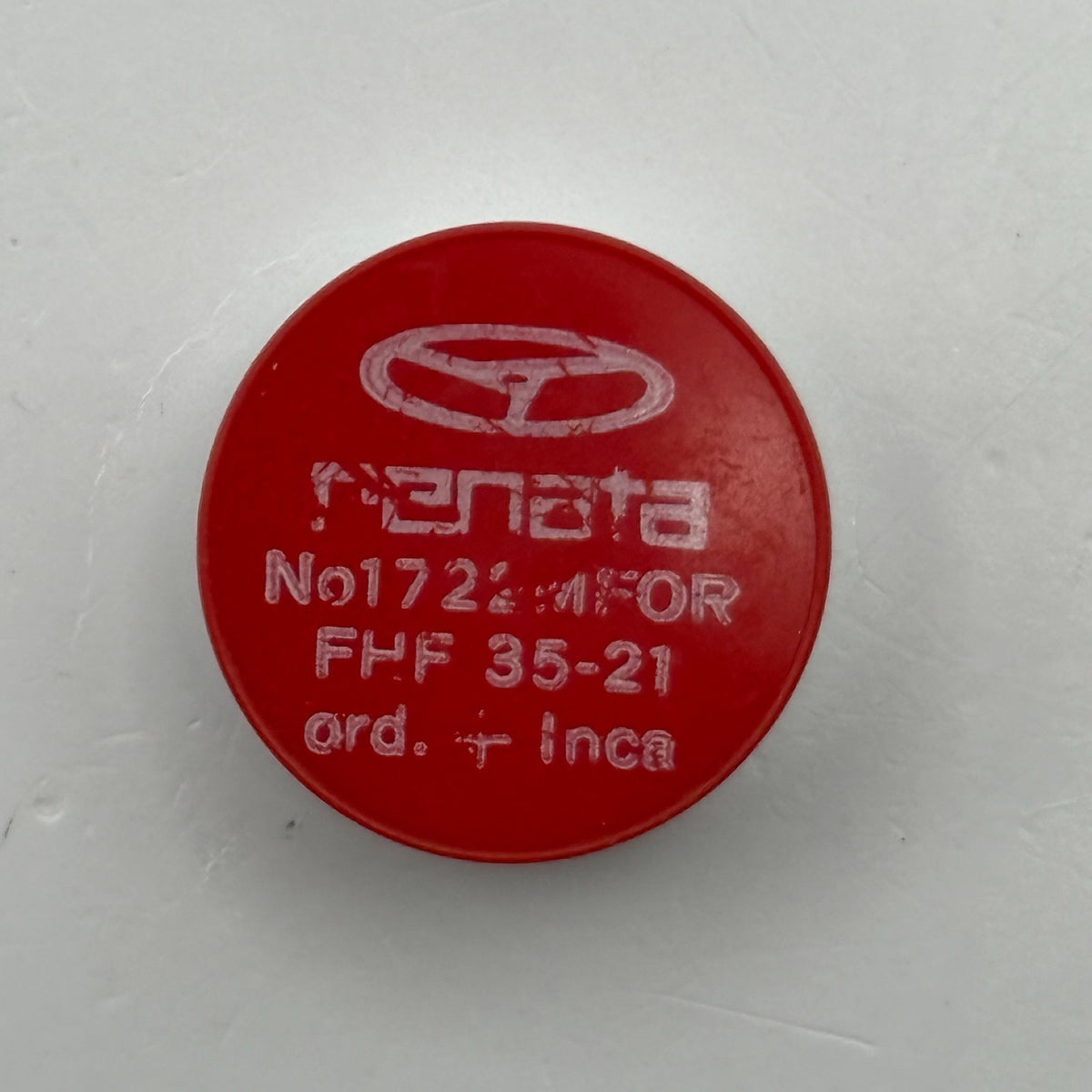 FHF 35-21 Balance Wheel Complete And Spring Renata 1722 Watch Movement Parts NOS
