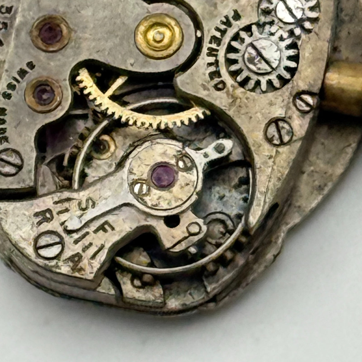 Cyma Watch Movement Ladies 15 Jewels Swiss Manual Wind Parts Repair 12.5mm