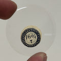 40mm Pocket Watch Glass / Crystal - 16 0/4 - 7 - 1.4mm Height - Rawco - Antique