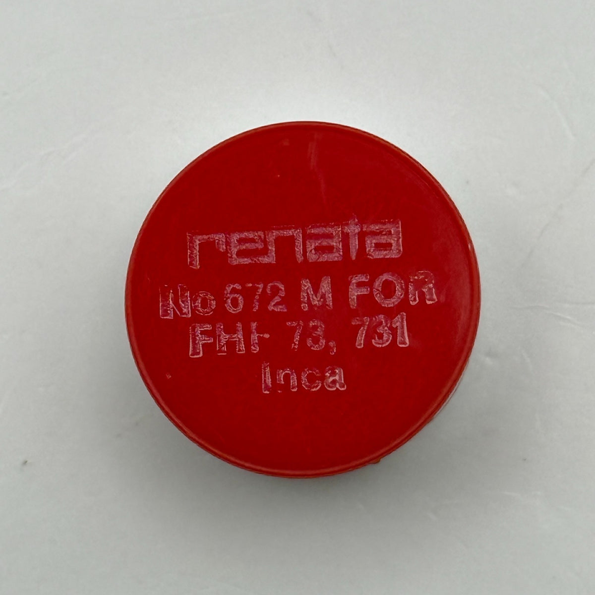 FHF 73 731 Balance Wheel Complete And Spring Renata 672 Watch Movement Parts NOS