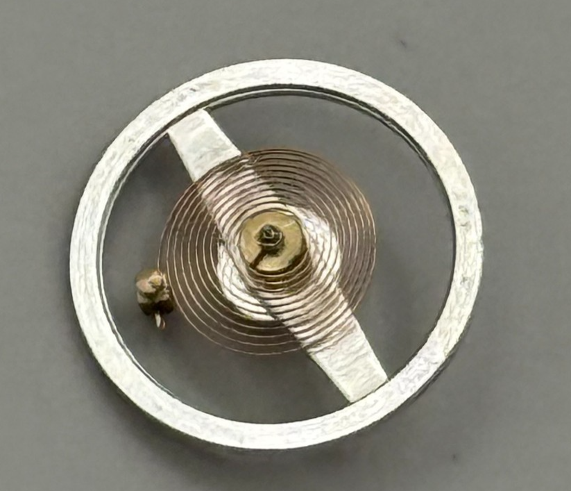 Brac 301 Balance Wheel Complete And Spring 10½’’’ Watch Parts NOS