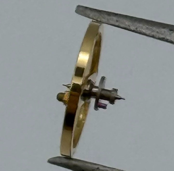 BFG 927 Balance Wheel Complete And Spring 6¾ x8’’’ 1512 M Watch Movement Parts