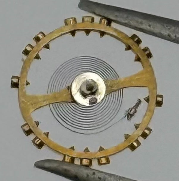 Revue 205 Balance Wheel Complete And Spring 5½’’’ 1349 Watch Movement Parts NOS