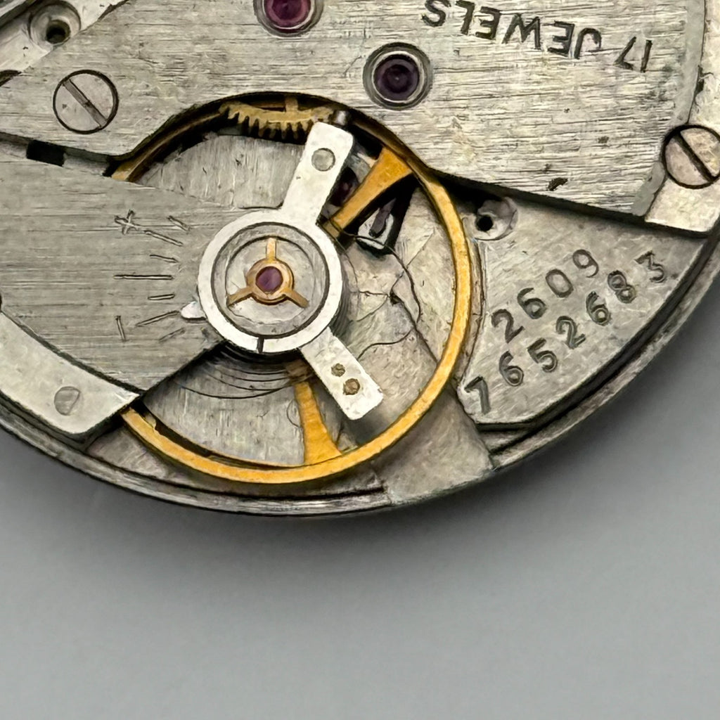 Poljot 2609 Watch Movement Soviet 17 Jewels Manual Wind Parts Repair 26.5mm
