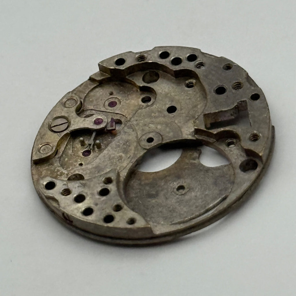 FHF 186 Watch Movement - Main Plate - For Parts / Repair - 23.6mm