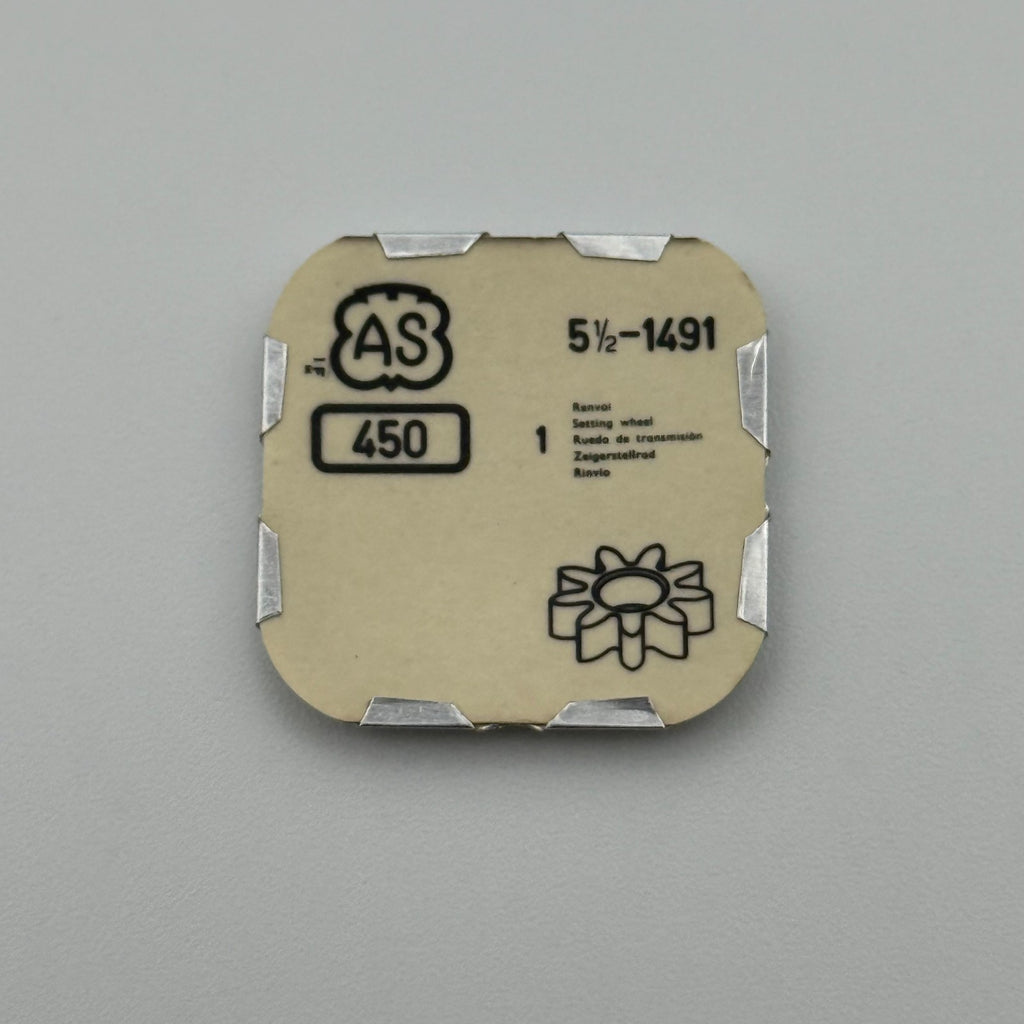 AS 1491 Setting Wheel - 5 1/2 - 450 - New Old Stock - Watch Parts