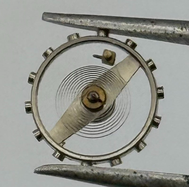 EB 1225 Balance Wheel Complete And Spring 5½’’’ 112 M Watch Movement Parts NOS