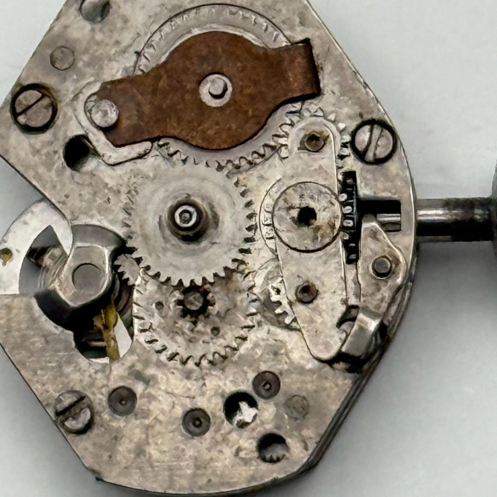 Timex 415 Watch Movement Great Britain Manual Wind Vintage Parts Repair 18.4mm