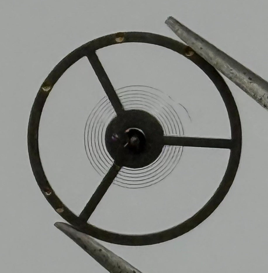 EB 8381 8391-66 Balance Wheel Complete And Spring 10½’’’ Watch Movement Parts