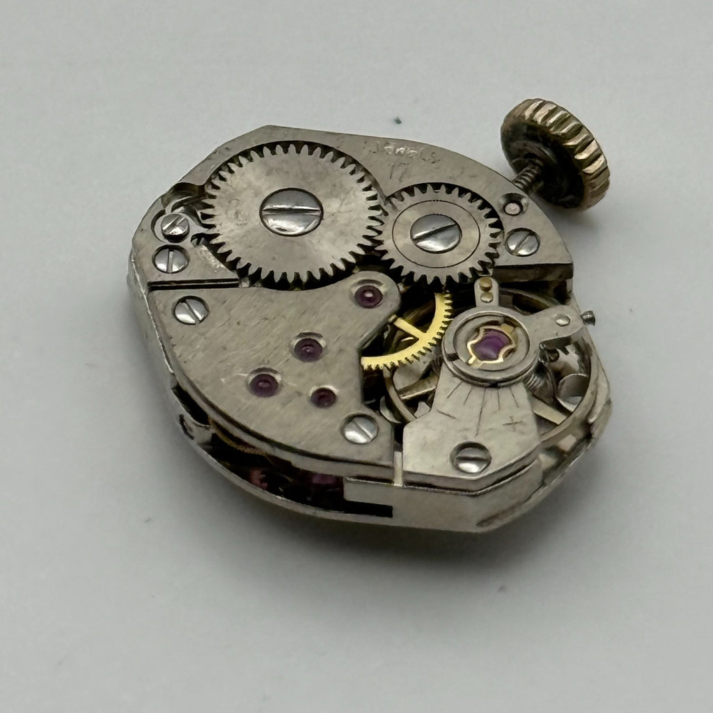 FEF 6662 Watch Movement Worcester 17Jewels Swiss Manual Wind Parts Repair 15.3mm