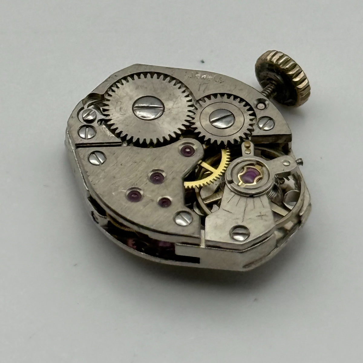 FEF 6662 Watch Movement Worcester 17Jewels Swiss Manual Wind Parts Repair 15.3mm