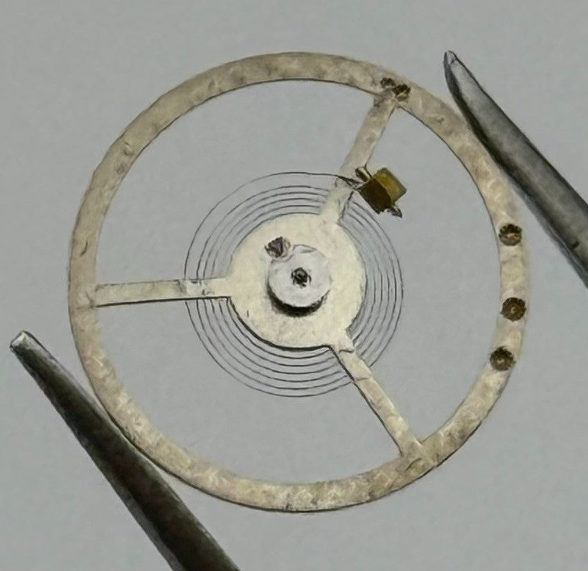 EB 8350 8354 8356 Balance Wheel Complete And Spring 8¾ 1510 Watch Movement Parts