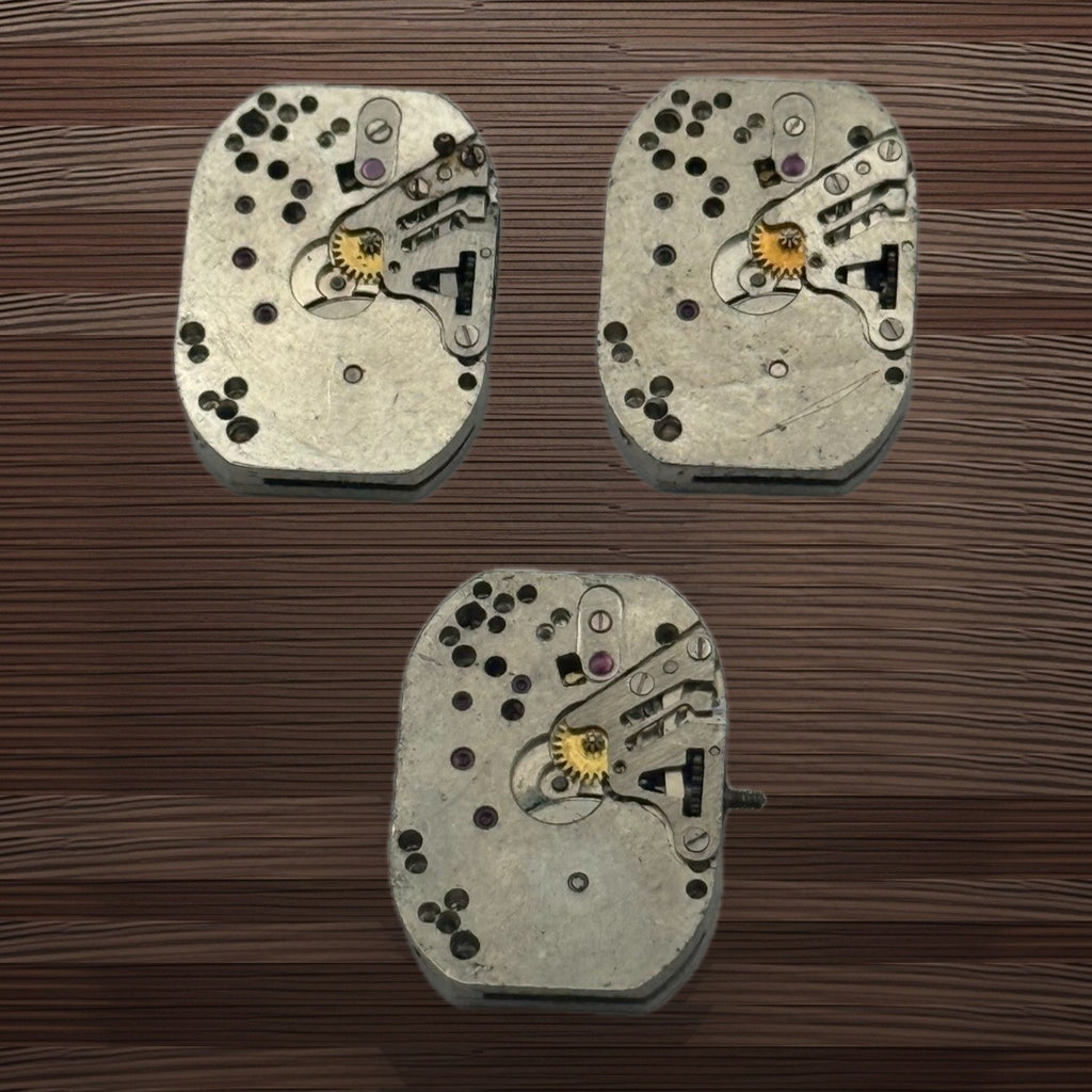 Zaria Luch 1800 Watch Movement Soviet USSR Ladies x 3 Pieces Parts Repair 14mm
