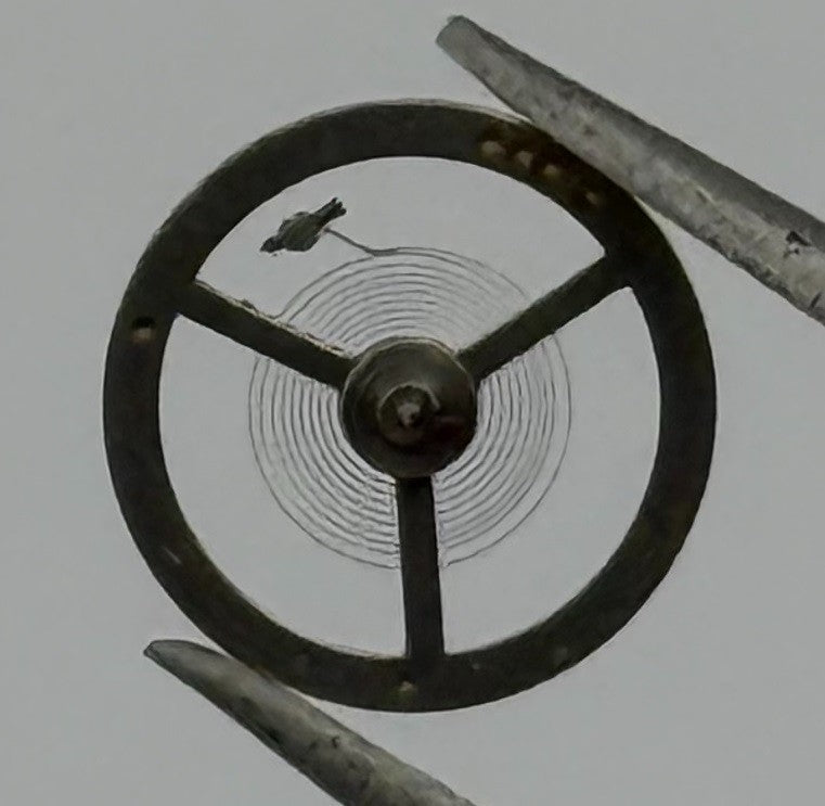 EB 1612 Balance Wheel Complete And Spring 6¾-8’’’ 950 Watch Movement Parts NOS