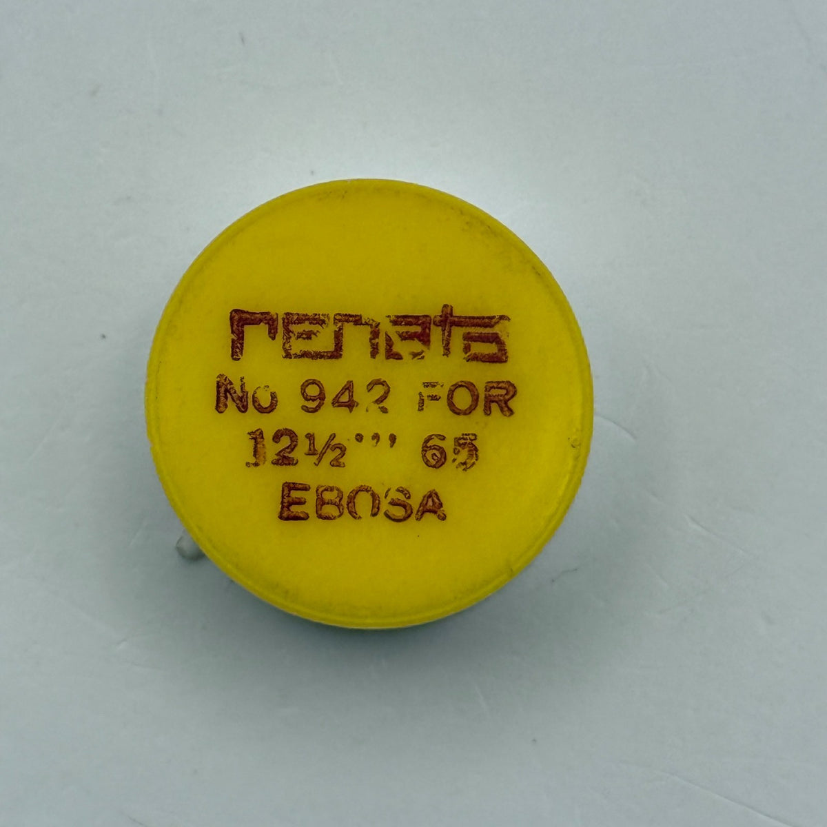 Ebosa 65 Balance Wheel Complete And Spring 12½’’’ 942 Watch Movement Parts NOS