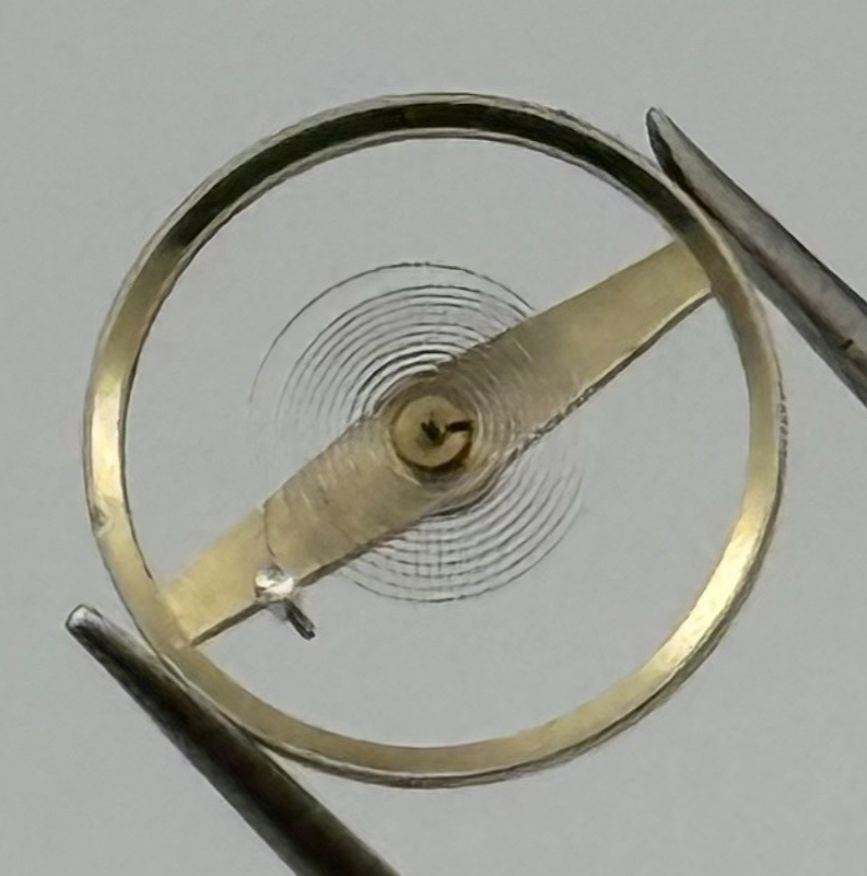 ST 1800 1805 Balance Wheel Complete And Spring Renata 1508 Watch Movement Parts