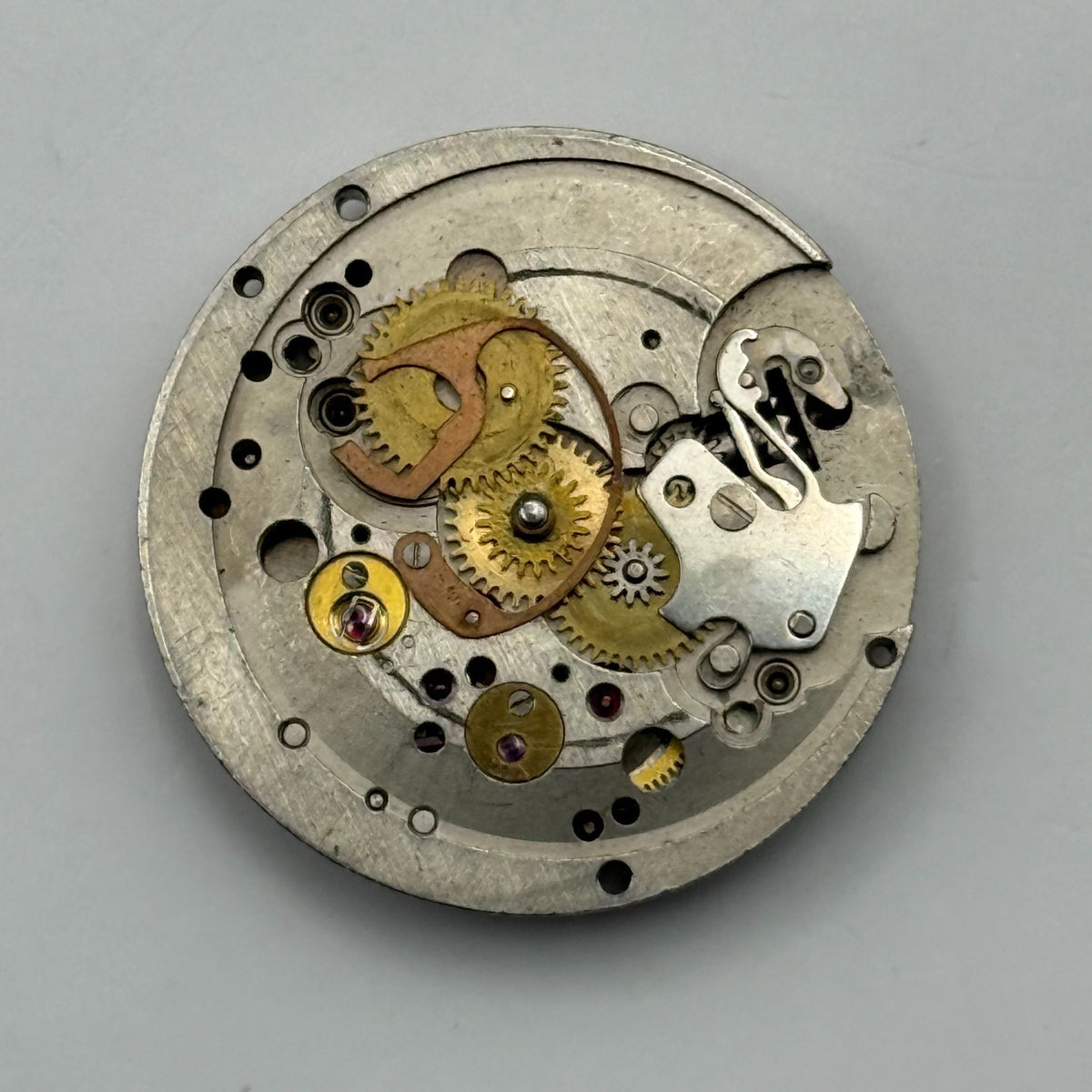 Jeambrun P32G Watch Movement Winton Swiss 17 Jewels Manual Wind Parts 25.7mm
