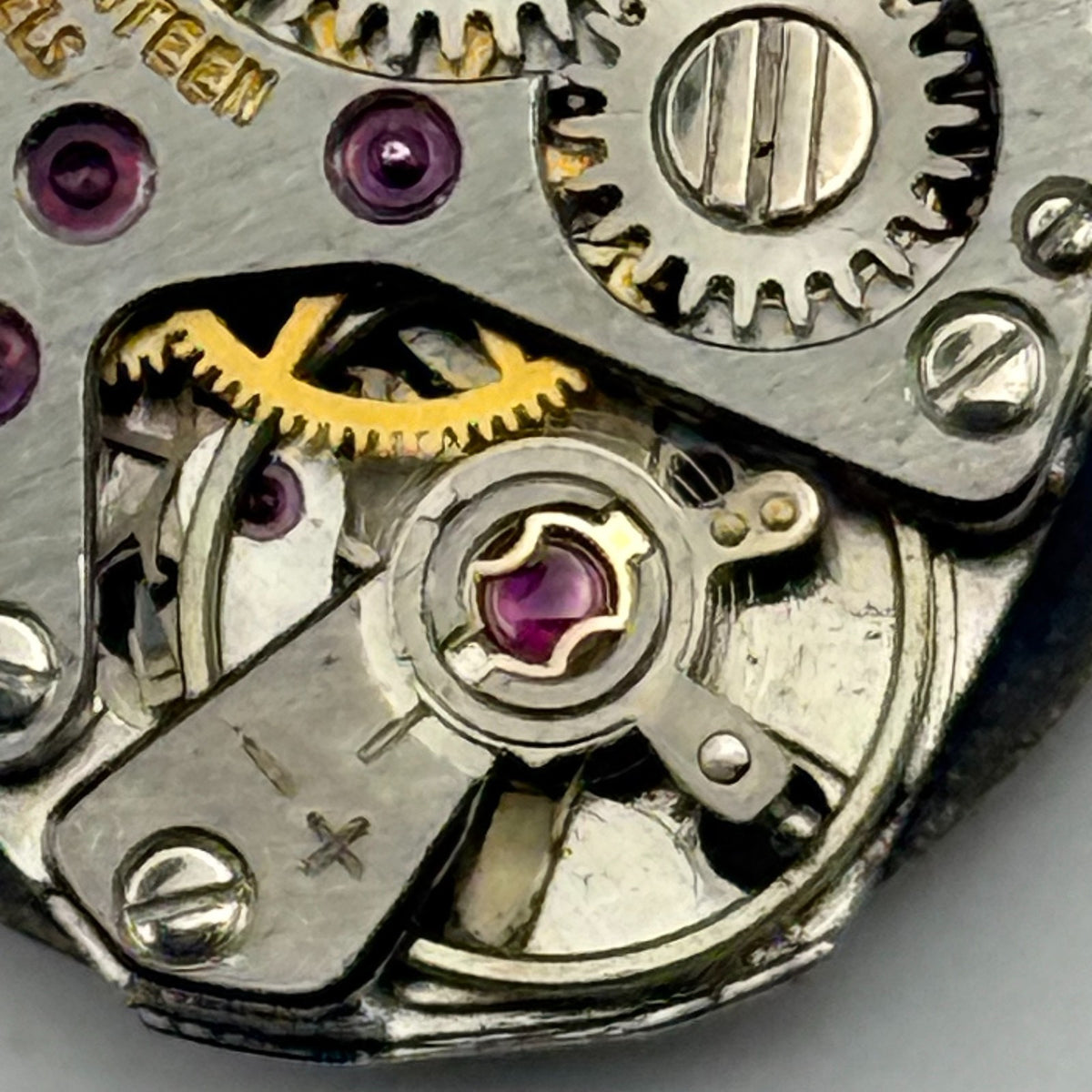 FHF 69 Watch Movement Running Excalibur Swiss Manual Wind Parts Repair 15.3mm