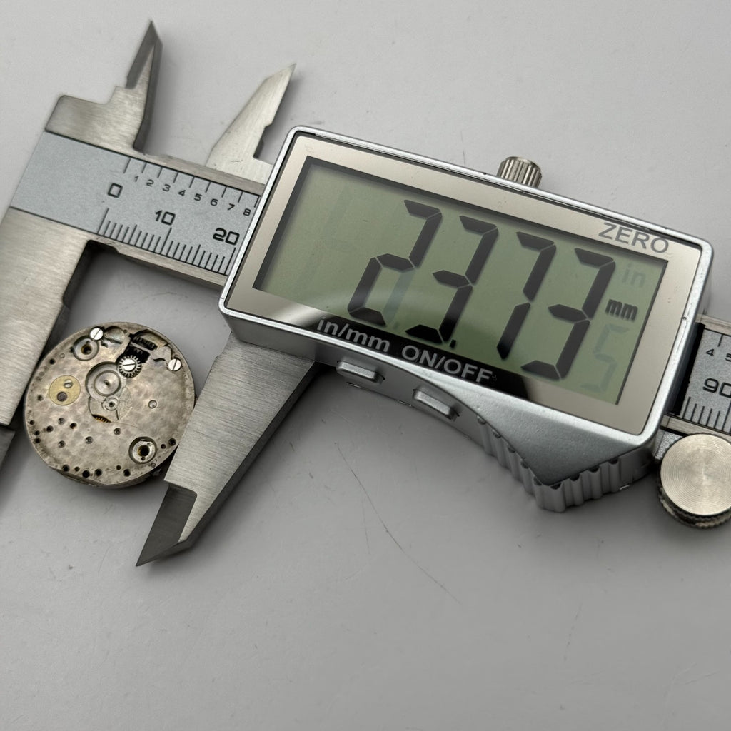 Unidentified 803 Watch Movement Manual Wind Vintage Parts Repair 23.2mm