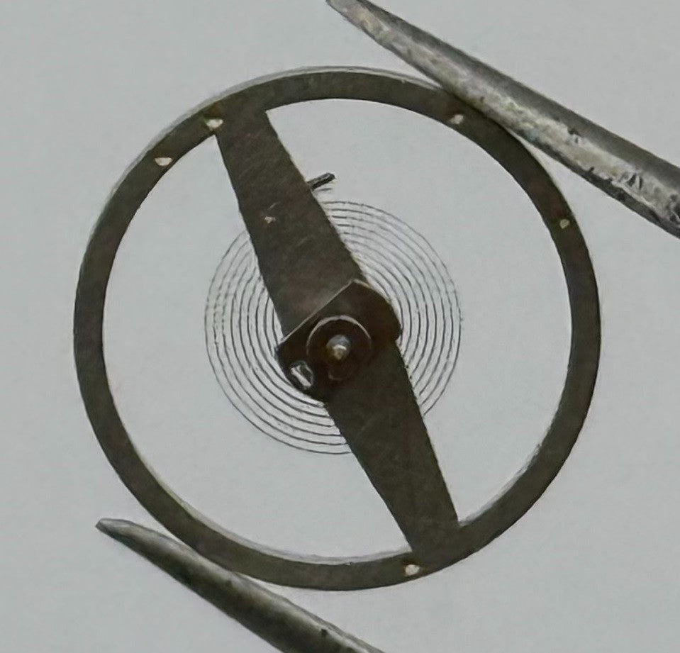 EB 1229 Special SP Balance Wheel Complete And Spring 13''' Watch Movement Parts