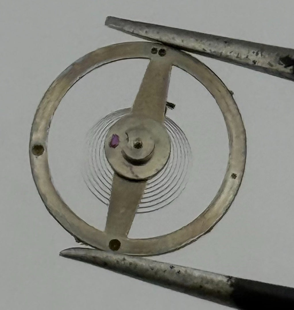 Brac 300 Balance Wheel Complete And Spring 10½’’’ 5138 Watch Movement Parts NOS