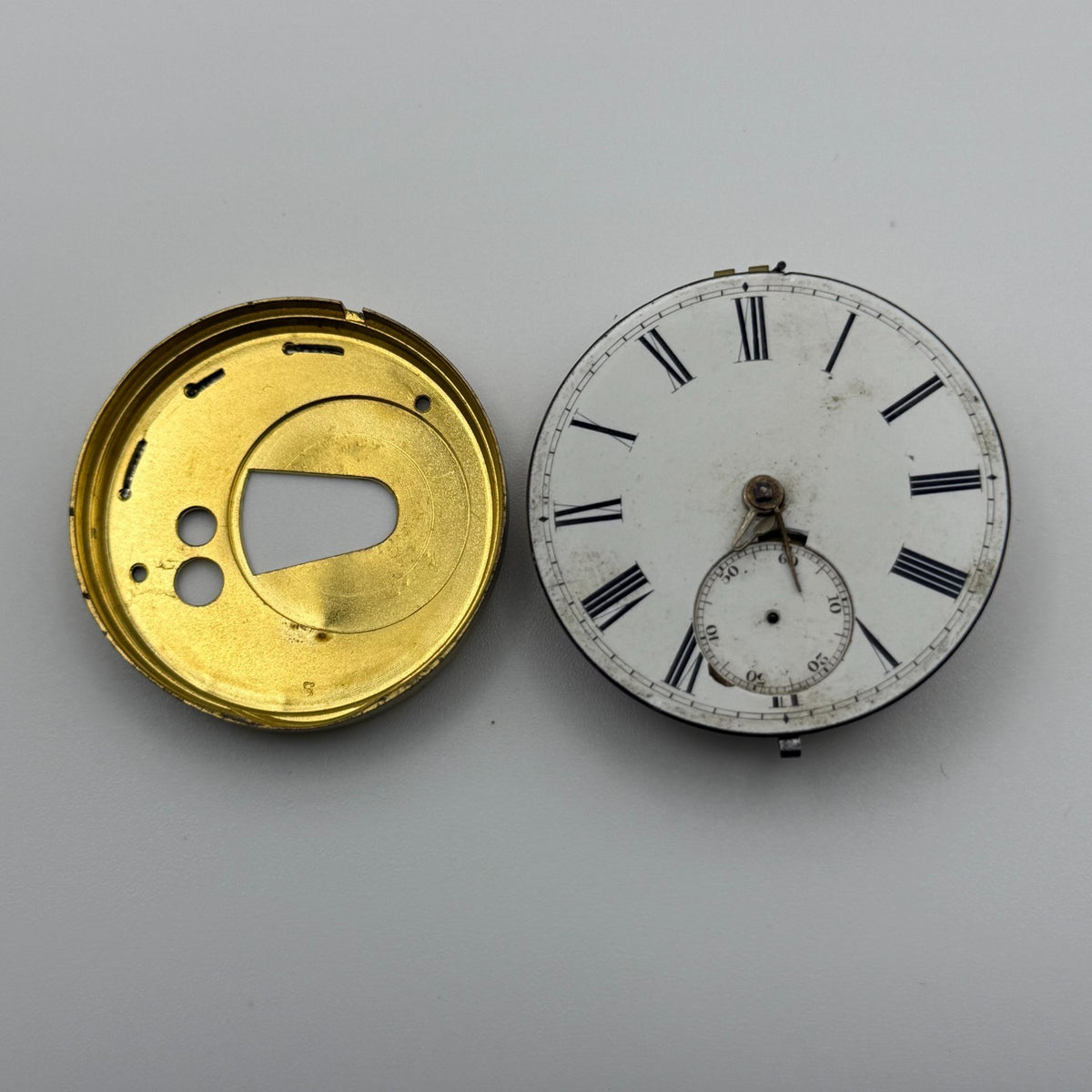 English Lever Pocket Watch Movement - James Reid & Co. Coventry - Parts / Repair