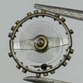 Peseux 100 Balance Wheel Complete And Spring 5¼’’’ Watch Movement Parts NOS
