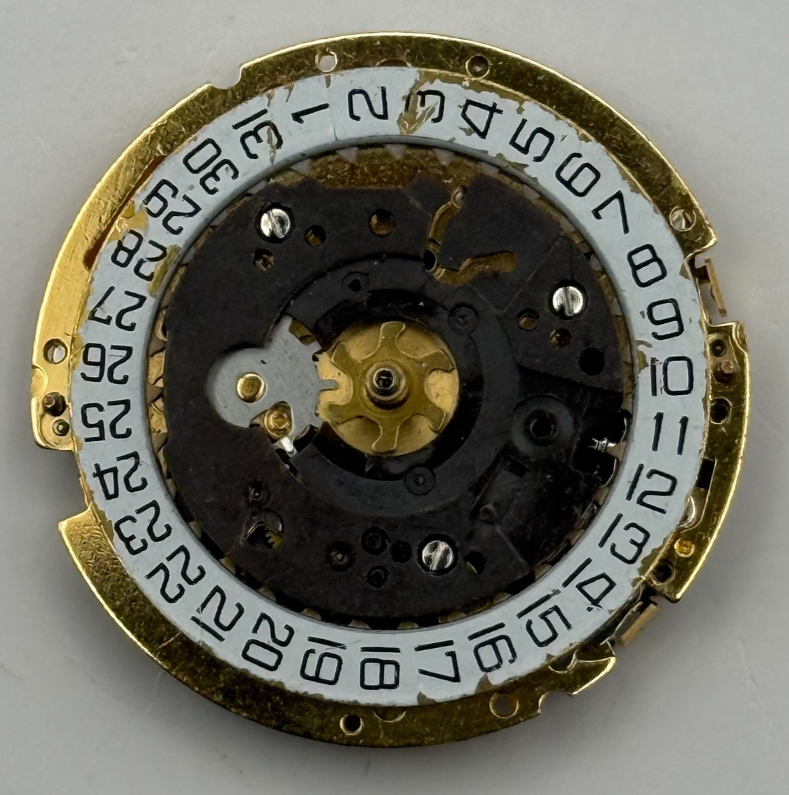 ISA 8172 Watch Movement - Quartz Date 3 Jewels - For Parts / Repair - 26.2mm