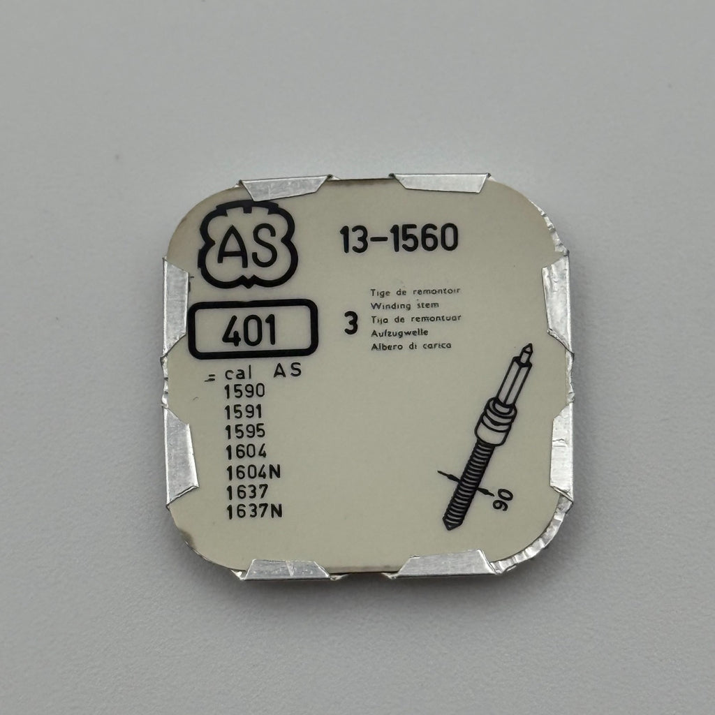 AS 1560 Winding Stem Pack Of 3 - 13 - 401 - New Old Stock - Watch Parts