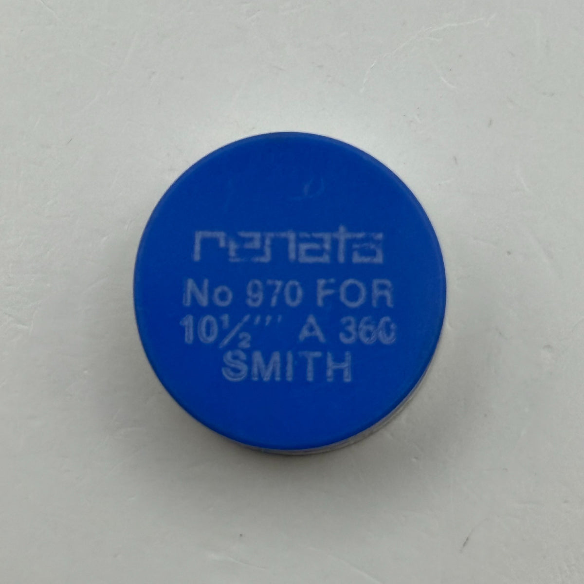Smith A 360 Balance Wheel Complete And Spring 10½’’’ 970 Watch Movement Parts