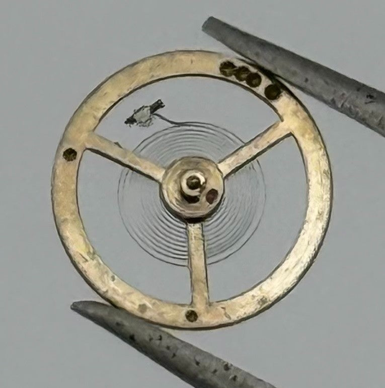 EB 1612 Balance Wheel Complete And Spring 6¾-8’’’ 950 Watch Movement Parts NOS