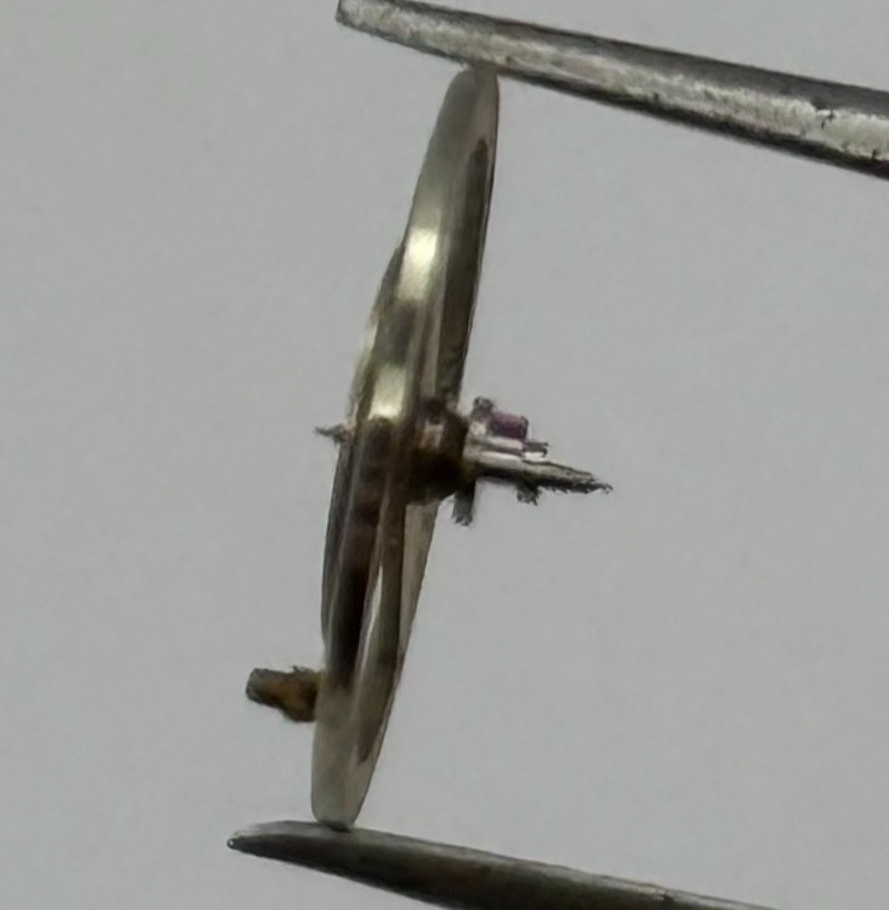 RL 6213 Balance Wheel Complete And Spring 10½’’’ Watch Movement Parts NOS