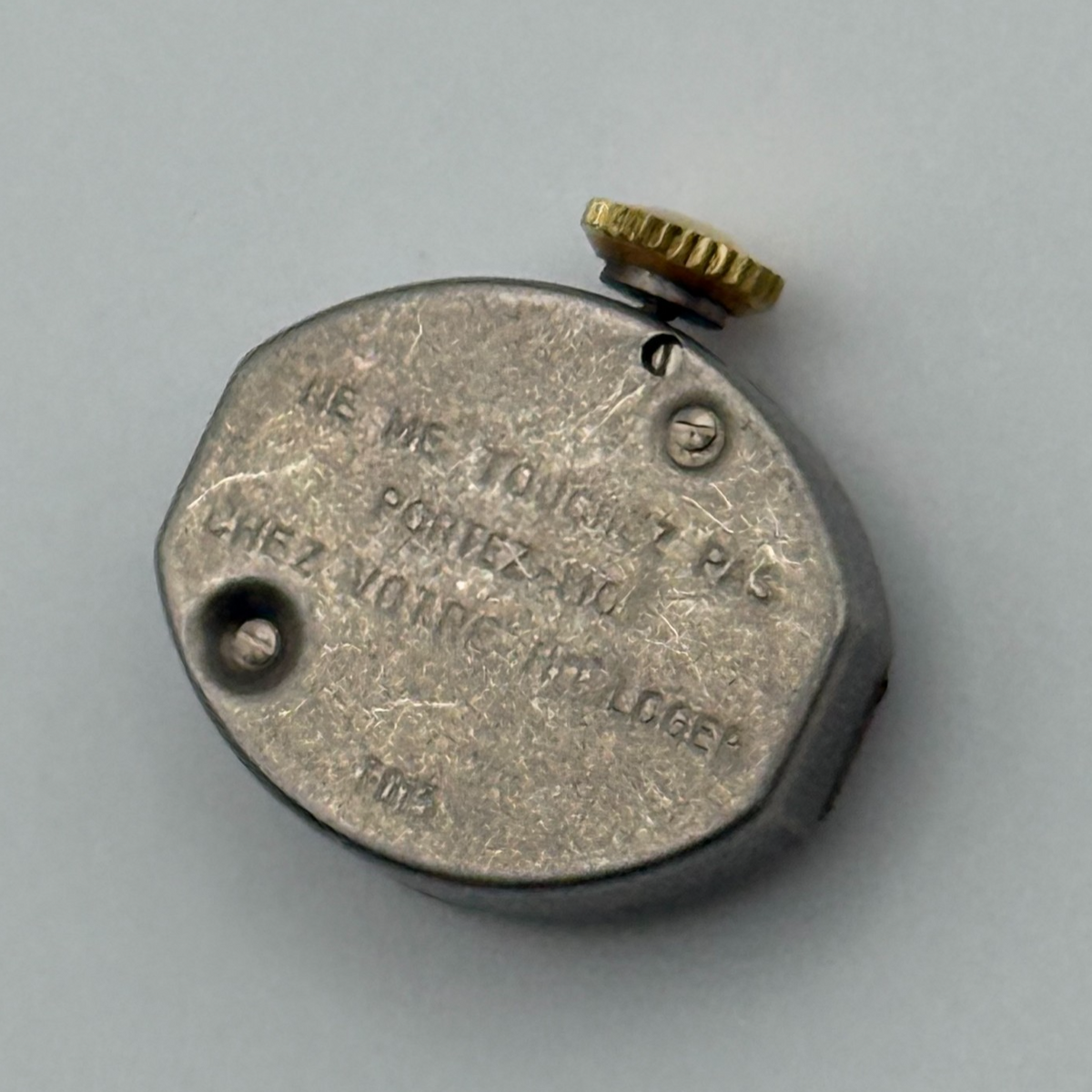 LIP Dauphine Watch Movement - Running - For Parts / Repair