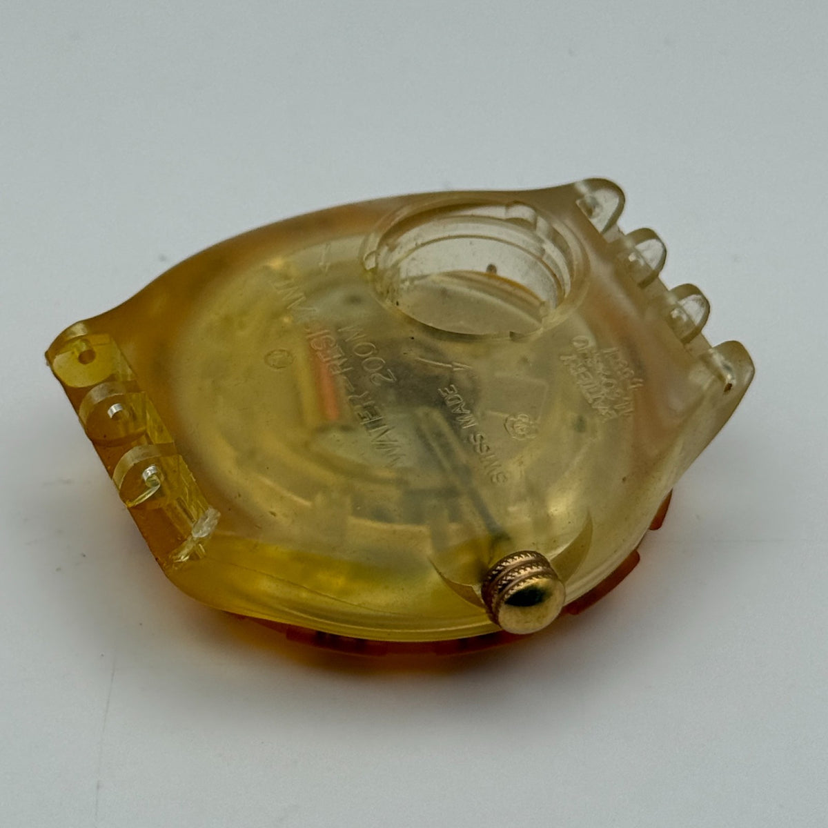 Vintage Swatch Scuba Watch SDK112 Golden Island 1992 ETA Quartz Swiss 40mm Parts
