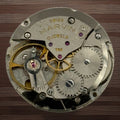 Marvin 766 Watch Movement - Date 17 Jewels - For Parts / Repair - 25.9mm